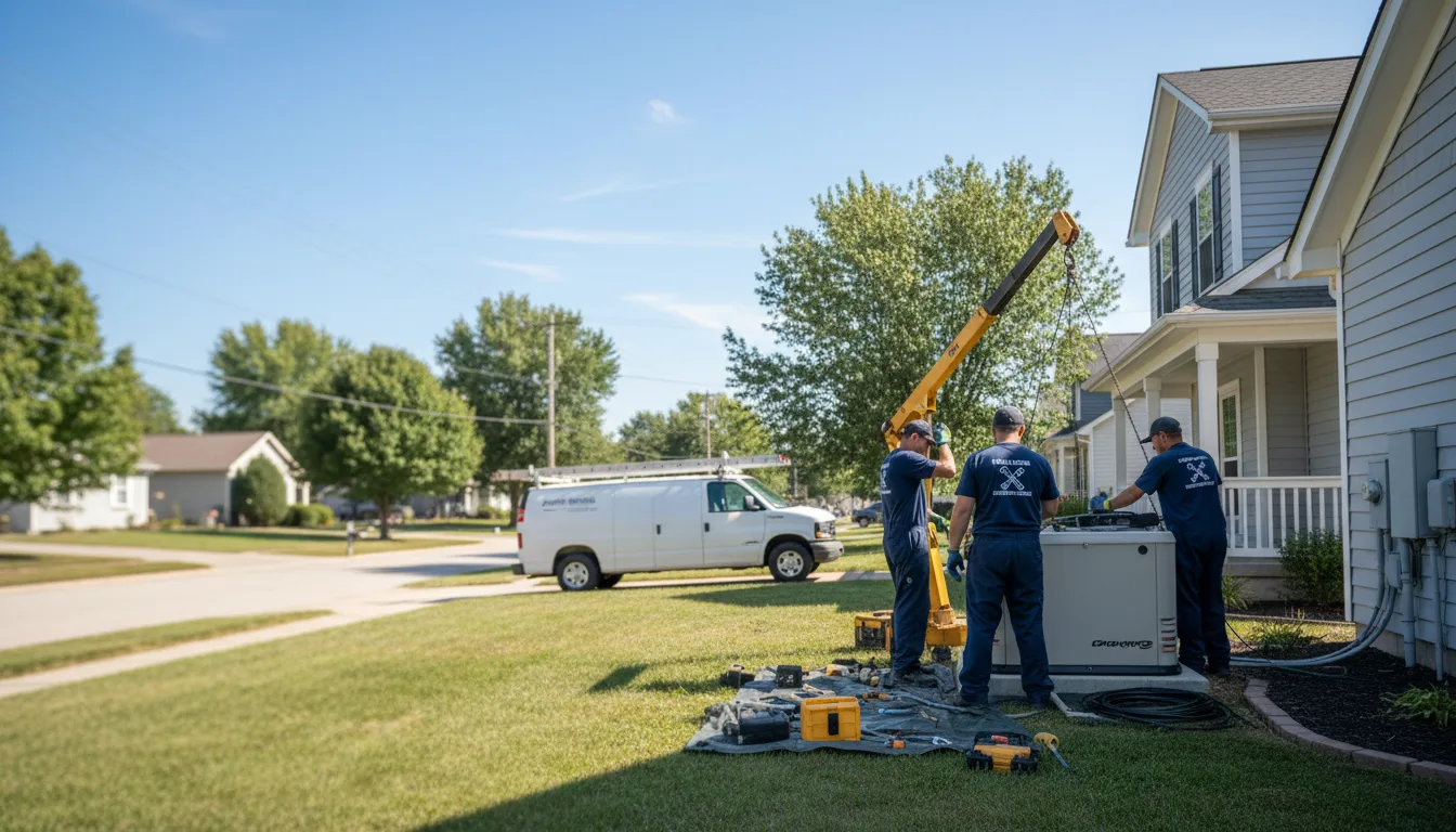 Generator Installation in Rising Sun, IN near me